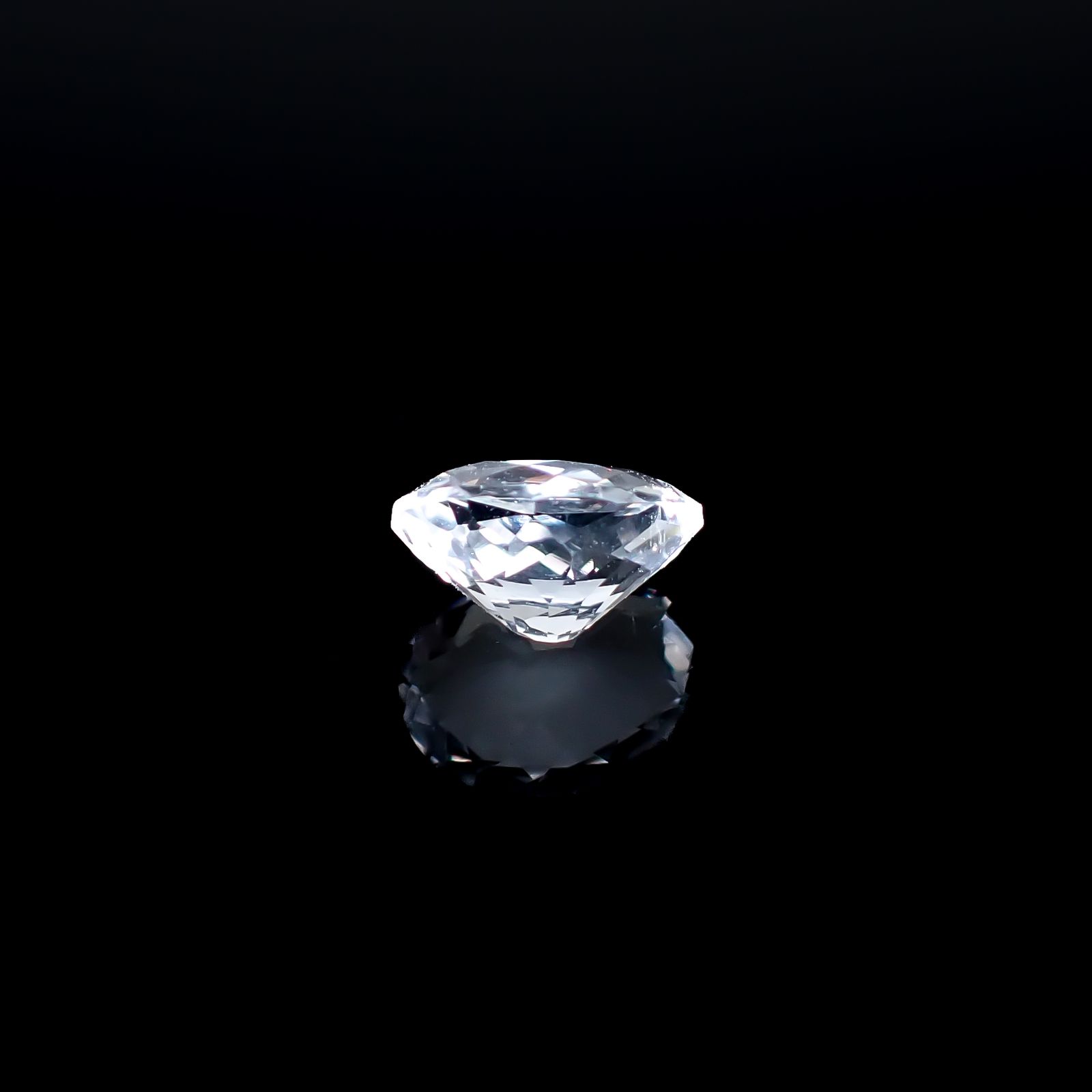 ハーキマーダイヤモンド アメリカ・ニューヨーク州産 1.00ct / 7.6x6mm前後 [260632487]