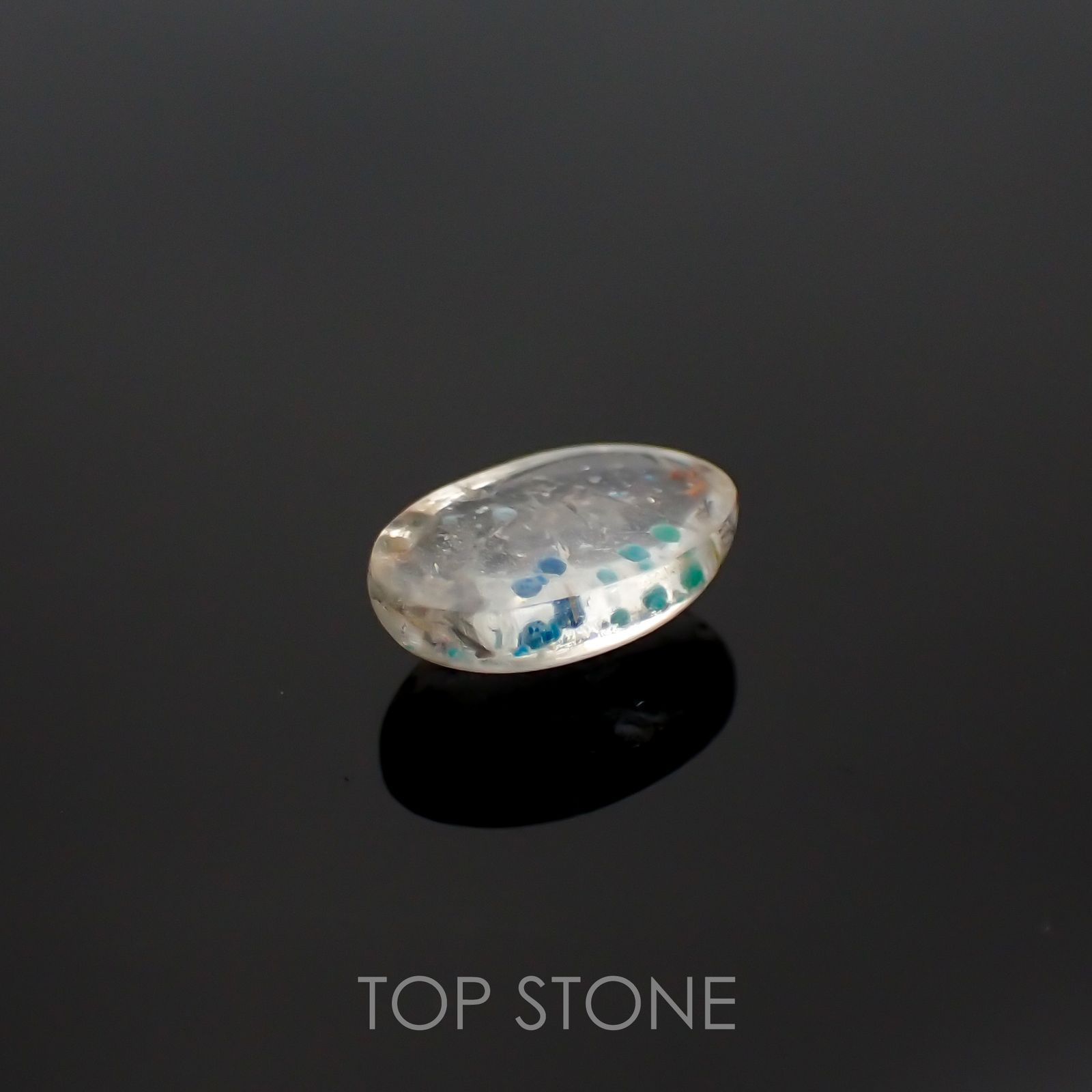 パライバクォーツ ブラジル産 1.95ct[220115032]10.3x6.9mm前後