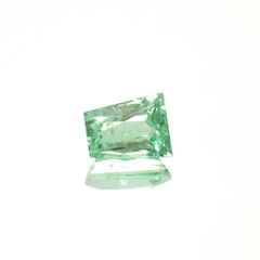 ◇カスタムカット◇パライバトルマリン(宝石名トルマリン/別名パライバ・トルマリン)モザンビーク産 2.098ct ソ付(宝貴協)[230421881]8.55x6.89mm前後