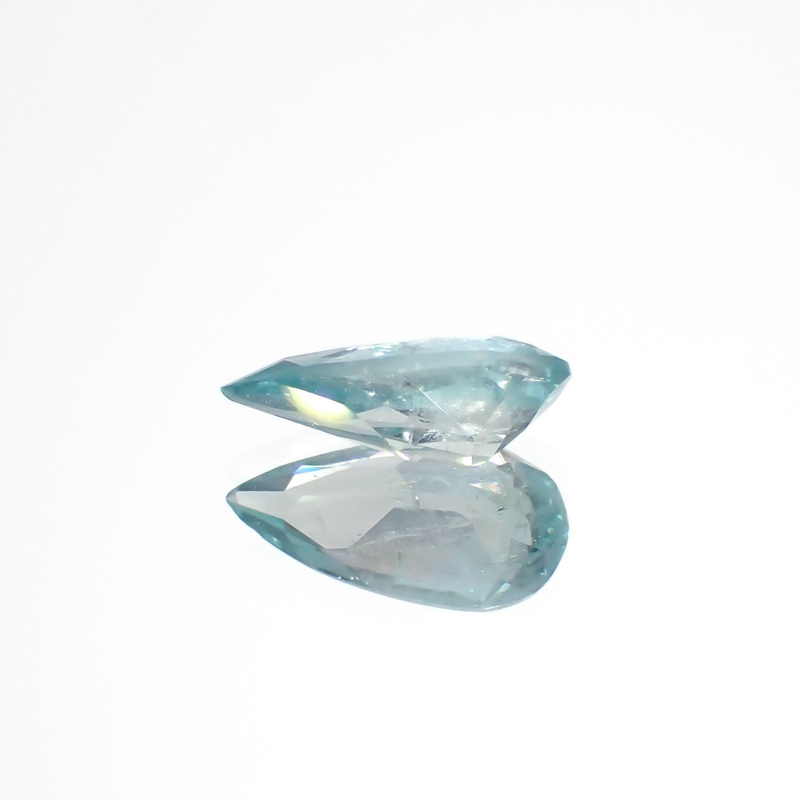 ユークレース(宝石名ブルー・ユークレース)コロンビア産 0.796ct ソ付(彩珠)[221018683]9.3x4.7mm前後