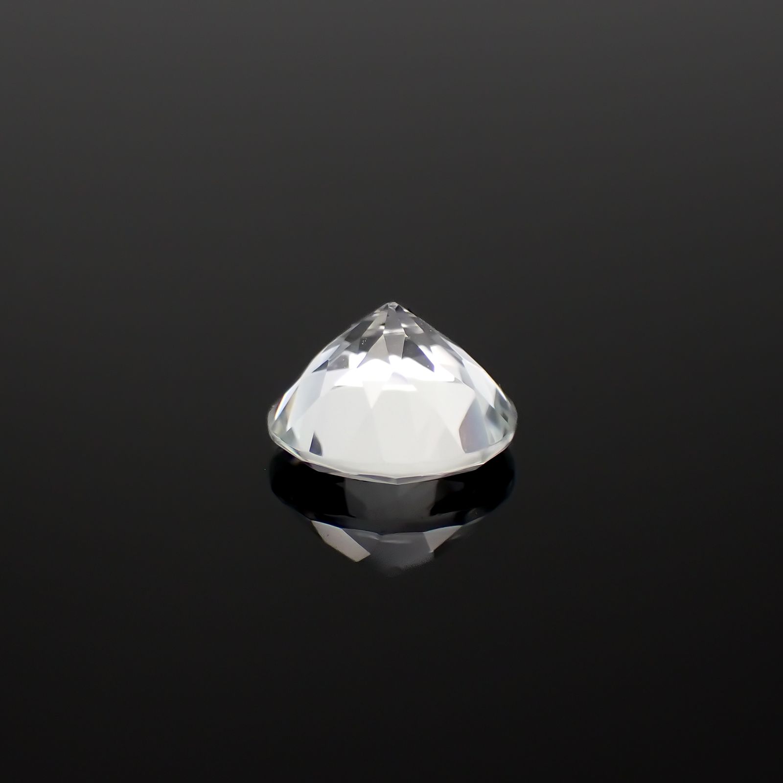 ゴッシェナイト パキスタン・ヒマラヤ産 1.57ct[230421841]7.9x7.8mm前後