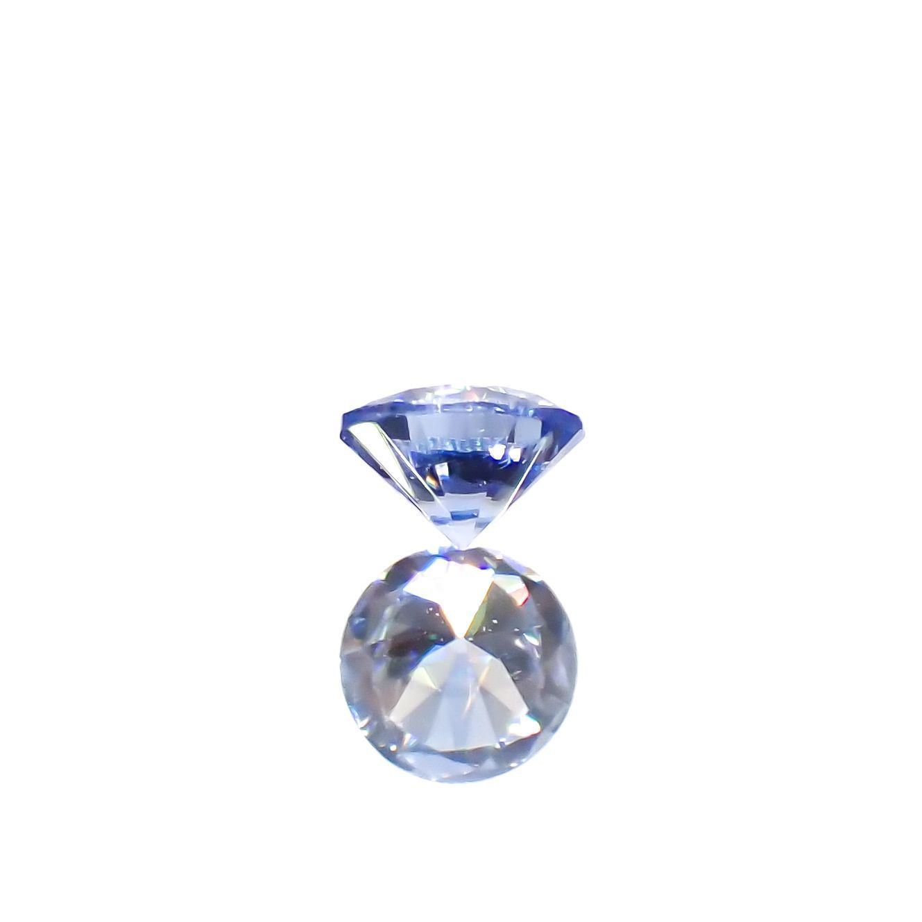 ベニトアイト(宝石名ベニトアイト)アメリカ・カリフォルニア州産 0.051ct 識別済[230220697]2.3x2.3mm前後