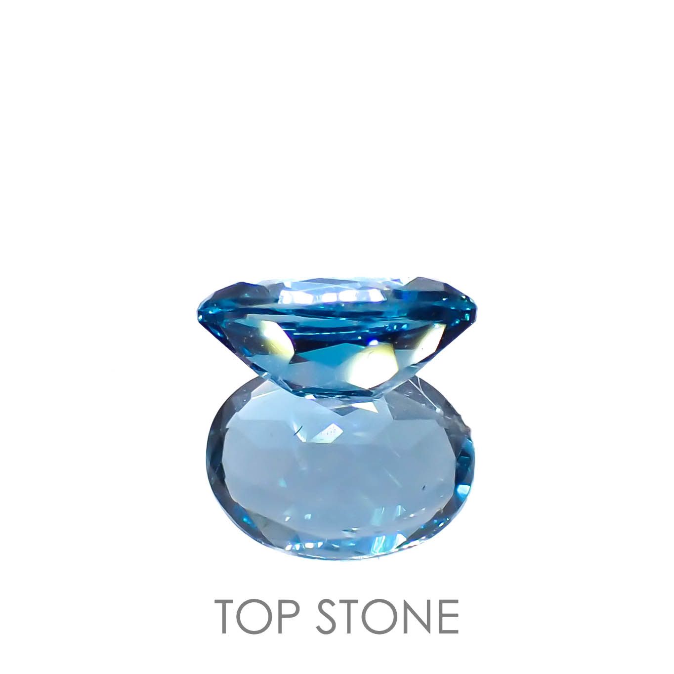 ロンドンブルートパーズ ブラジル産 1.29ct[221219310]7.9x6mm前後