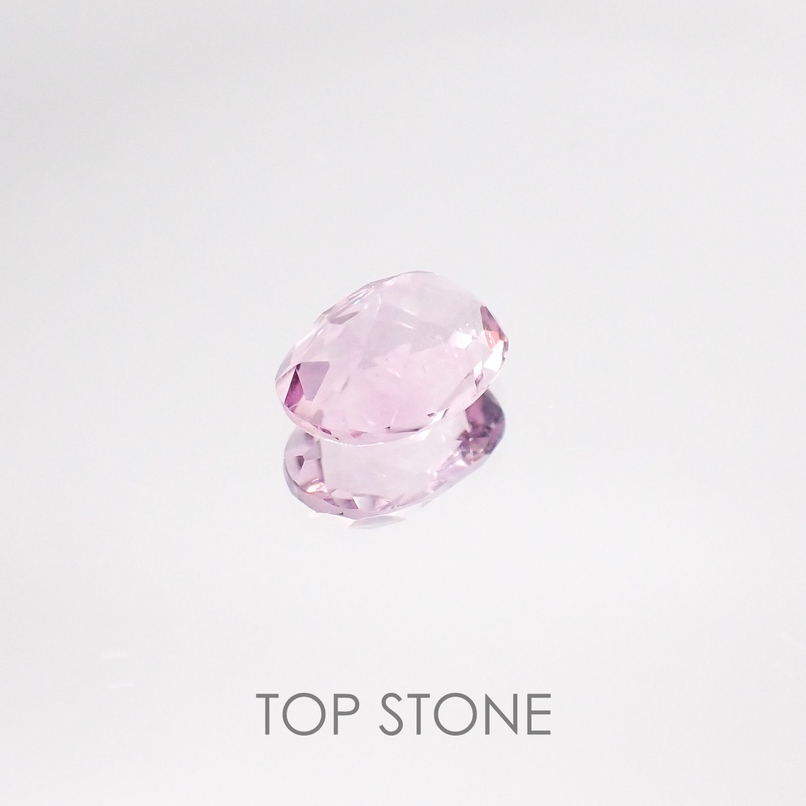 ピンクフローライト ブラジル産 ルース 1.4ct[20084744]8×6.1mm前後