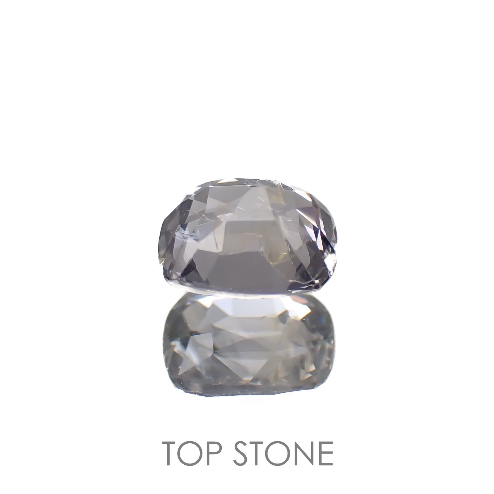 グレースピネル(宝石名スピネル)ビルマ/マダガスカル産 0.75ct 識別済[220817561]5.5x5.2mm前後