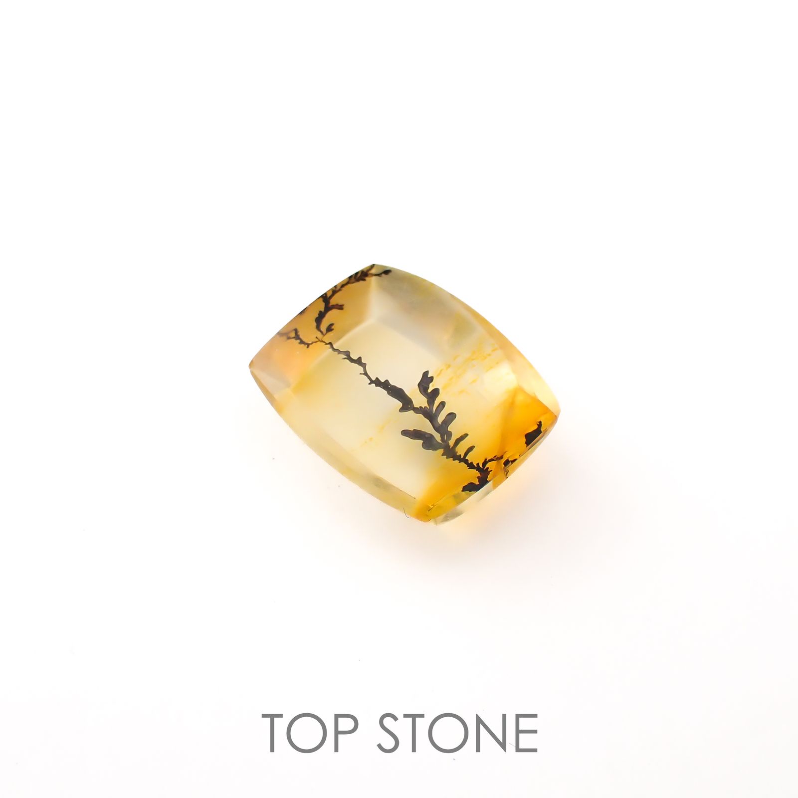 デンドリチッククォーツ ブラジル産 3.95ct[220817339]11.6x9.4mm前後