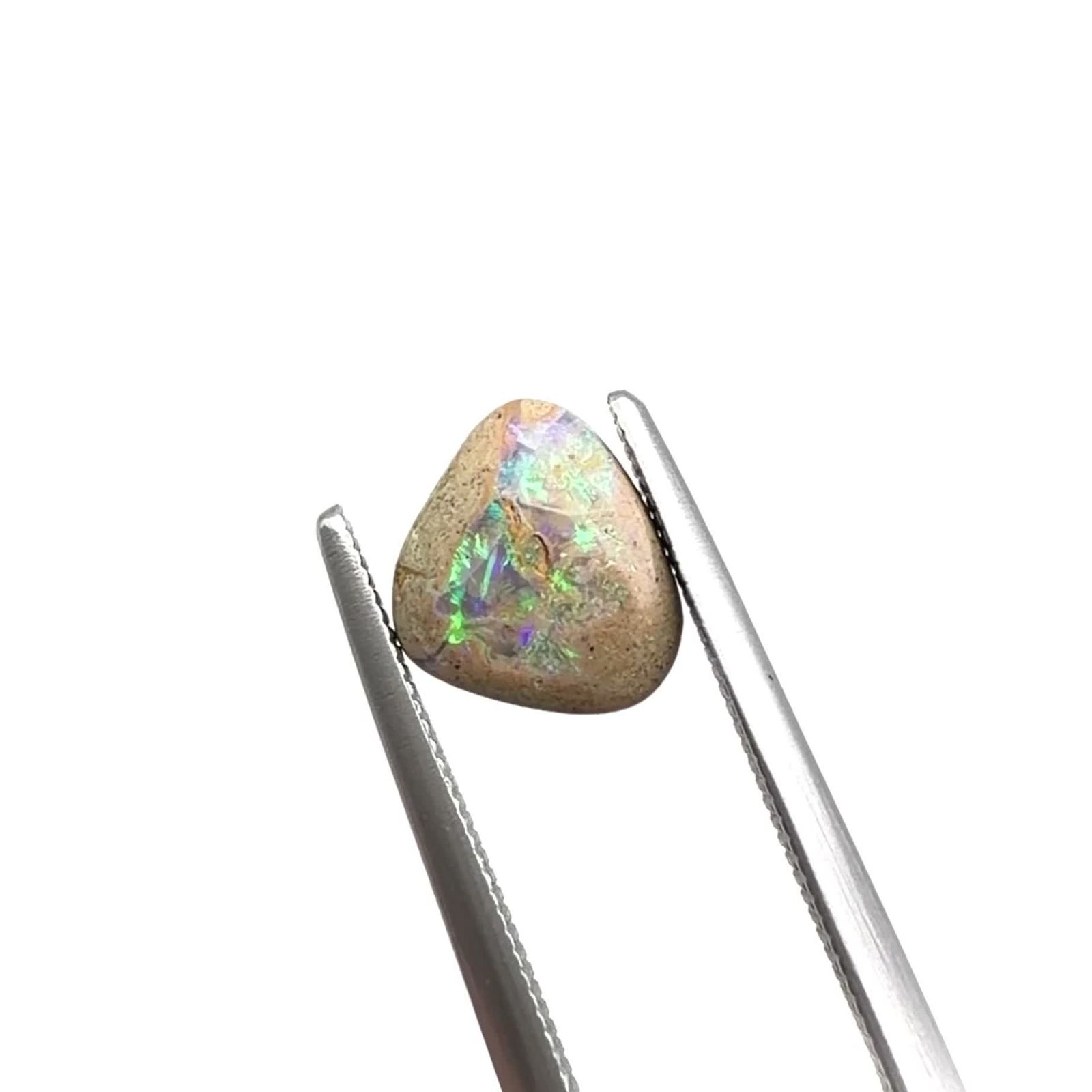 ボルダーオパール オーストラリア産 0.85ct / 8.3x7mm前後 [260933072