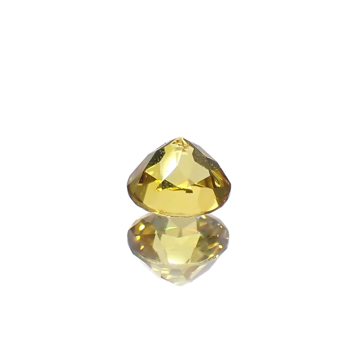 カナリートルマリン ザンビア・カナリー鉱山産 0.30ct[240527555]4x4mm前後