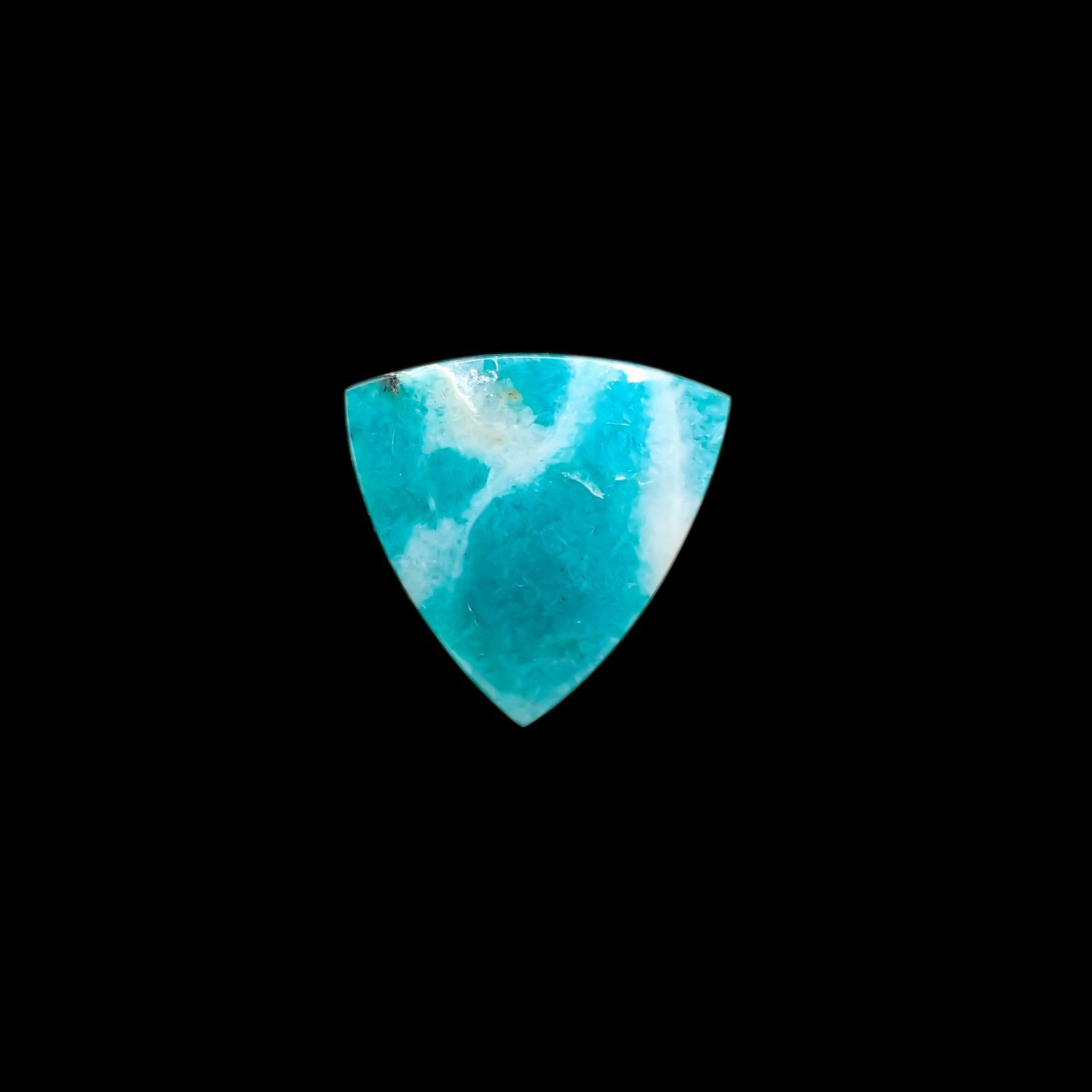 マトリックスアマゾナイト(アマゾナイトインクォーツ/フェルドスパー) ブラジル産 8.99ct[230823080]20.1x19.9mm前後