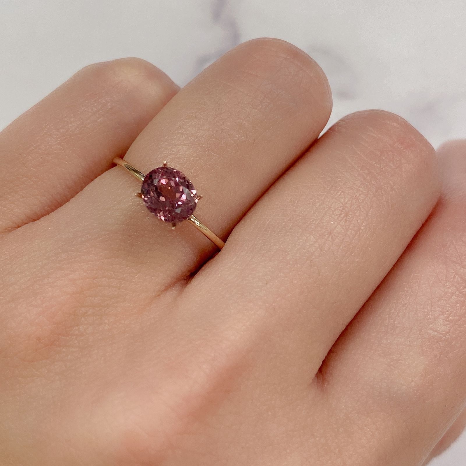 マラヤガーネット 天然マラヤガーネット 1.251ct【Z1096】ソーティング付 | GemQuality