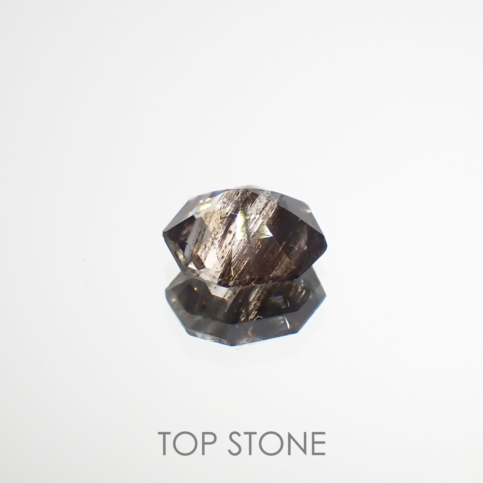 ◇オクタゴンカット◇レインボースキャポライト ブラジル産 0.58ct[221018332]6x5.7mm前後