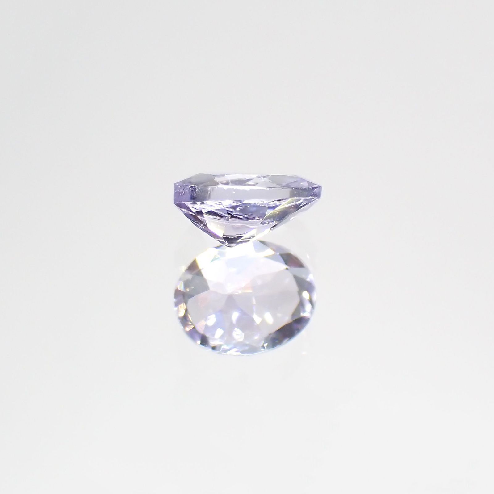 ラベンダーゾイサイト(宝石名ゾイサイト)タンザニア産 0.36ct 識別済[220115060]5x4mm前後