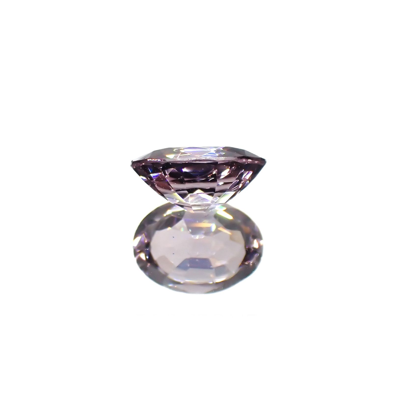 バイオレットスピネル(宝石名スピネル)ビルマ産 0.92ct 識別済[221018394]7x5.2mm前後
