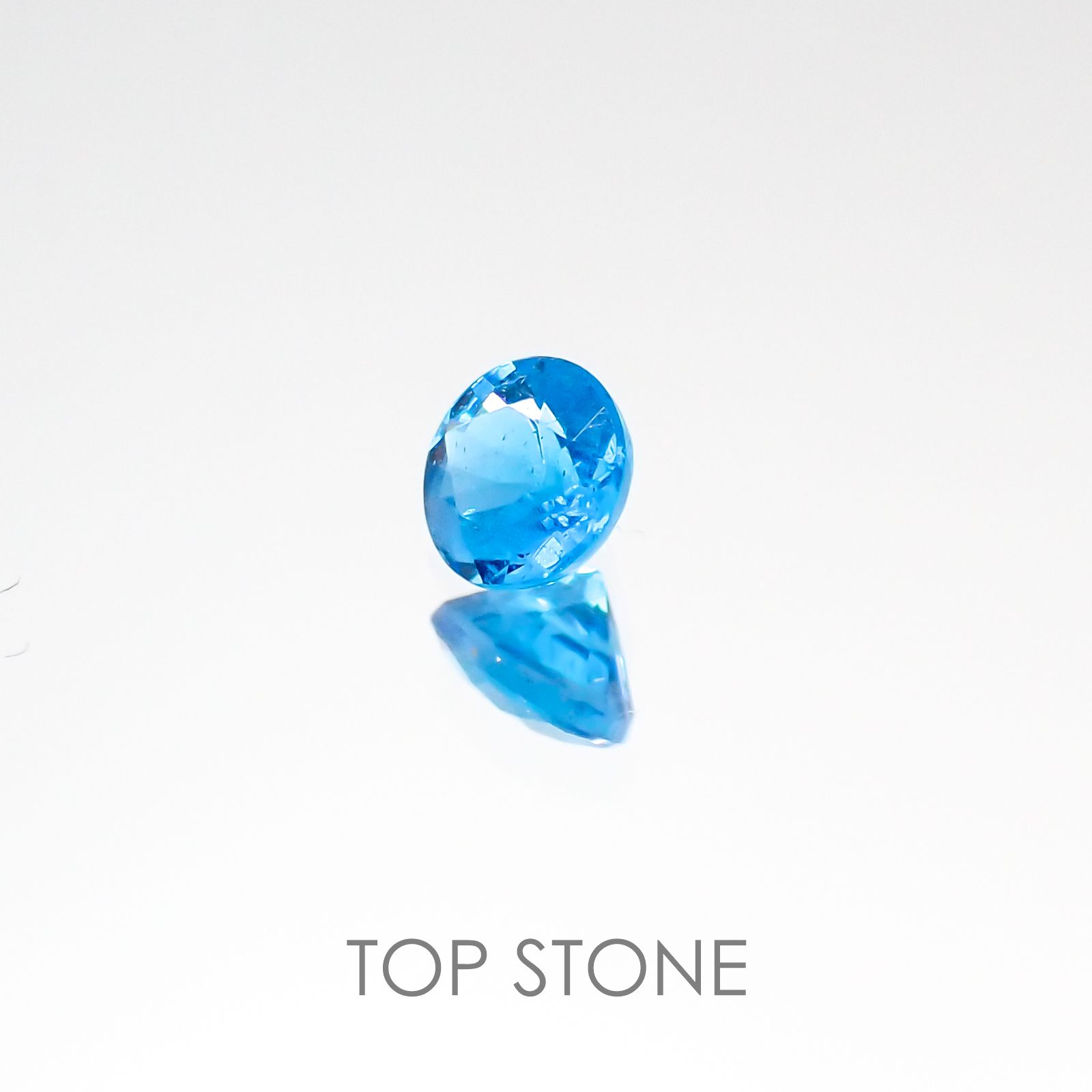 ネオンブルーアパタイト ブラジル産 ルース 0.14ct[20117500]3.1