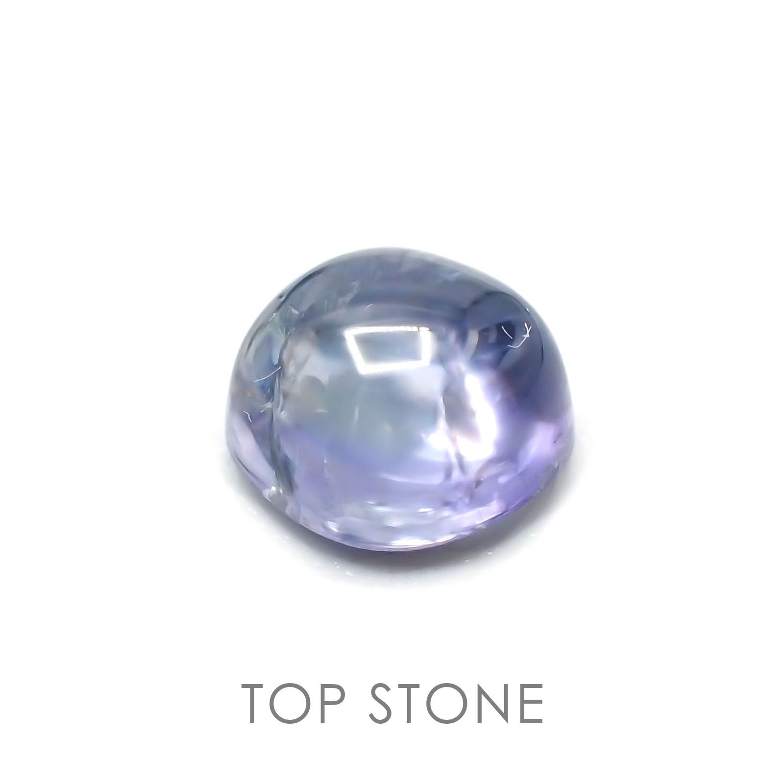 バイカラータンザナイト(ゾイサイト) 非加熱 タンザニア産 ルース 1.43ct[21018531]6.3×6.3mm前後