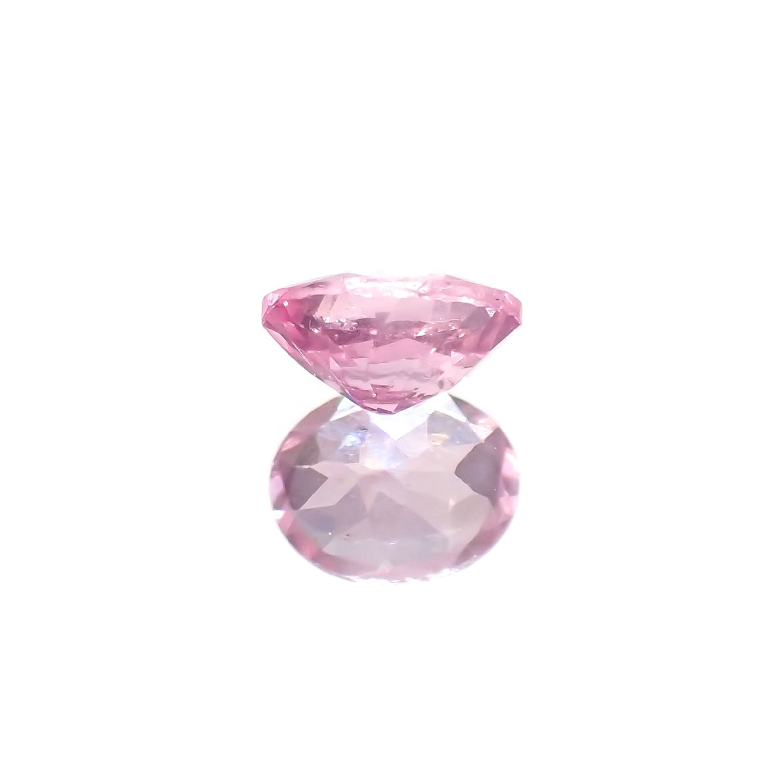 シルキーピンクスピネル タンザニア産 0.40ct [230421567]5x4mm前後
