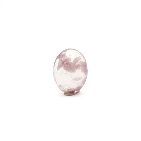 レピドライトインクォーツ ブラジル・ミナスジェライス州産 8.22ct / 16x12.2mm前後 [260331883]