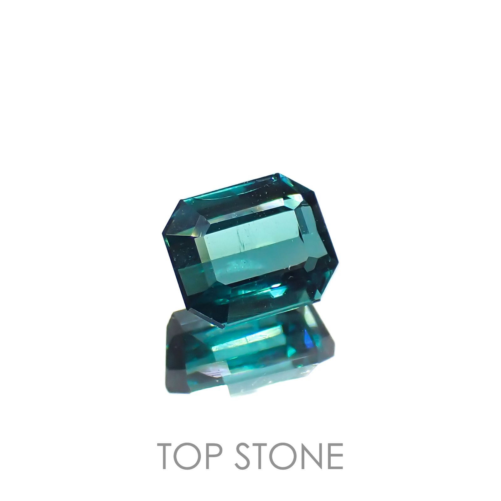 ブルートルマリン(宝石名トルマリン)アフガニスタン産 0.79ct 識別済[221219474]5.5x4.5mm前後