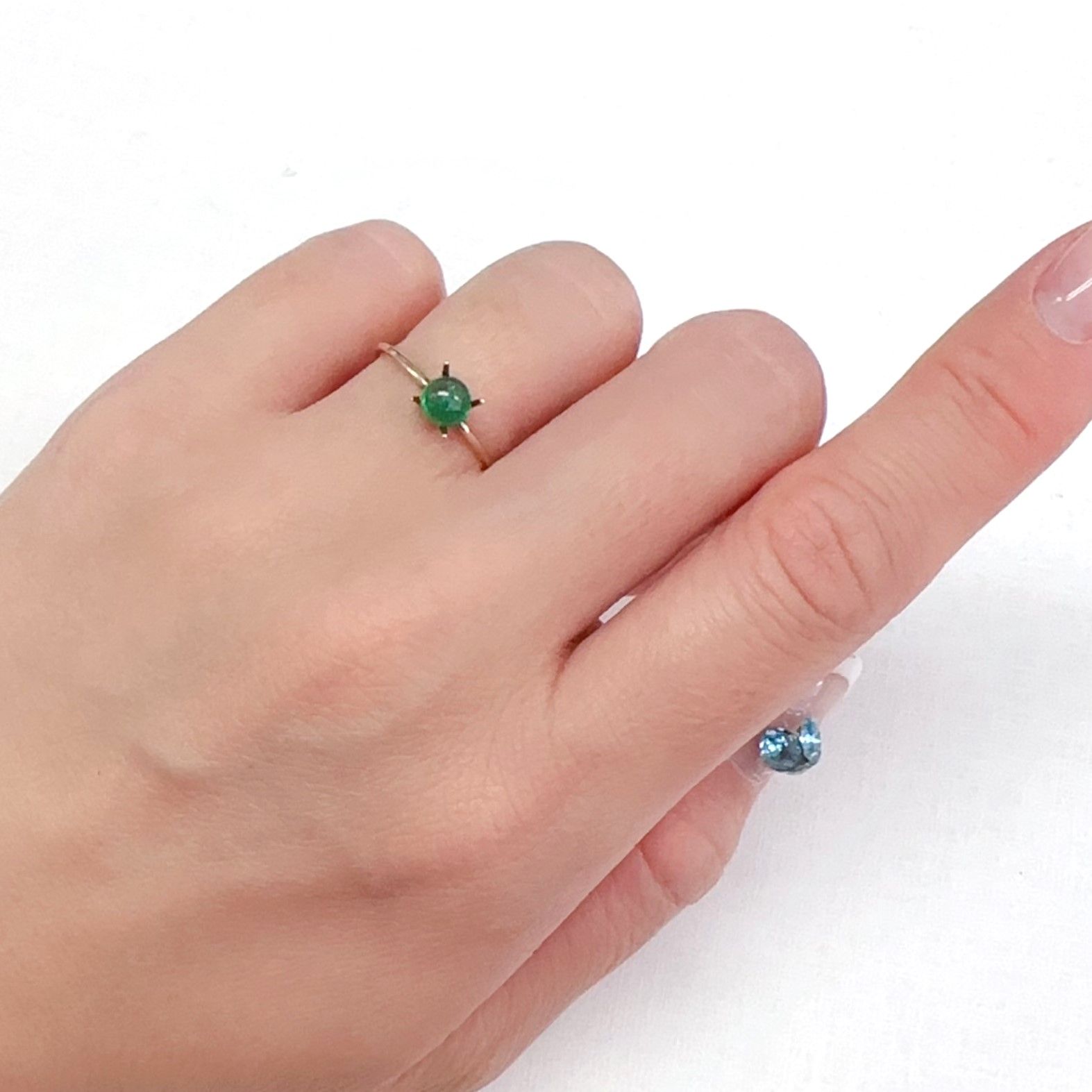 エメラルド コロンビア産 0.52ct[240326512]4.8x4.8mm前後