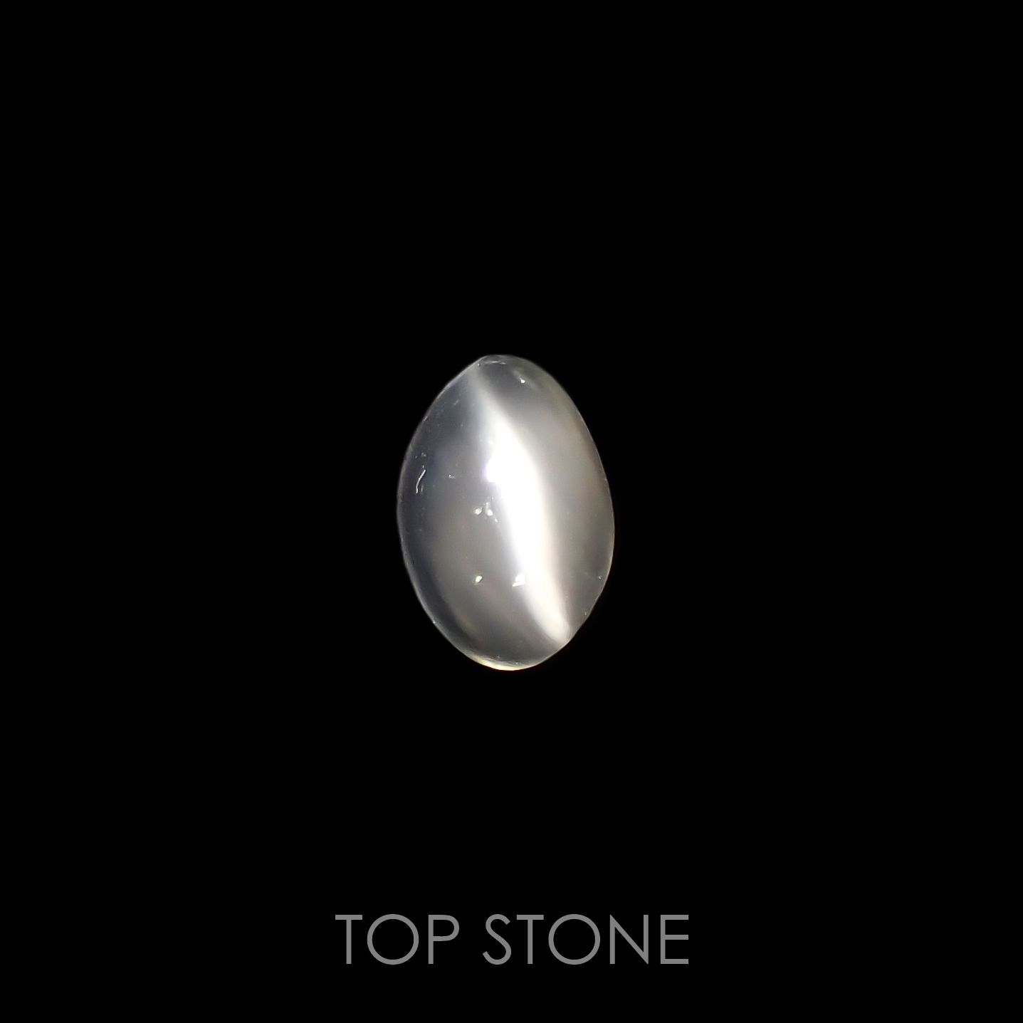 ムーンストーンキャッツアイ(宝石名ムーンストーン・キャッツアイ)インド産 0.36ct 識別済[220515790]5.7x3.9mm前後