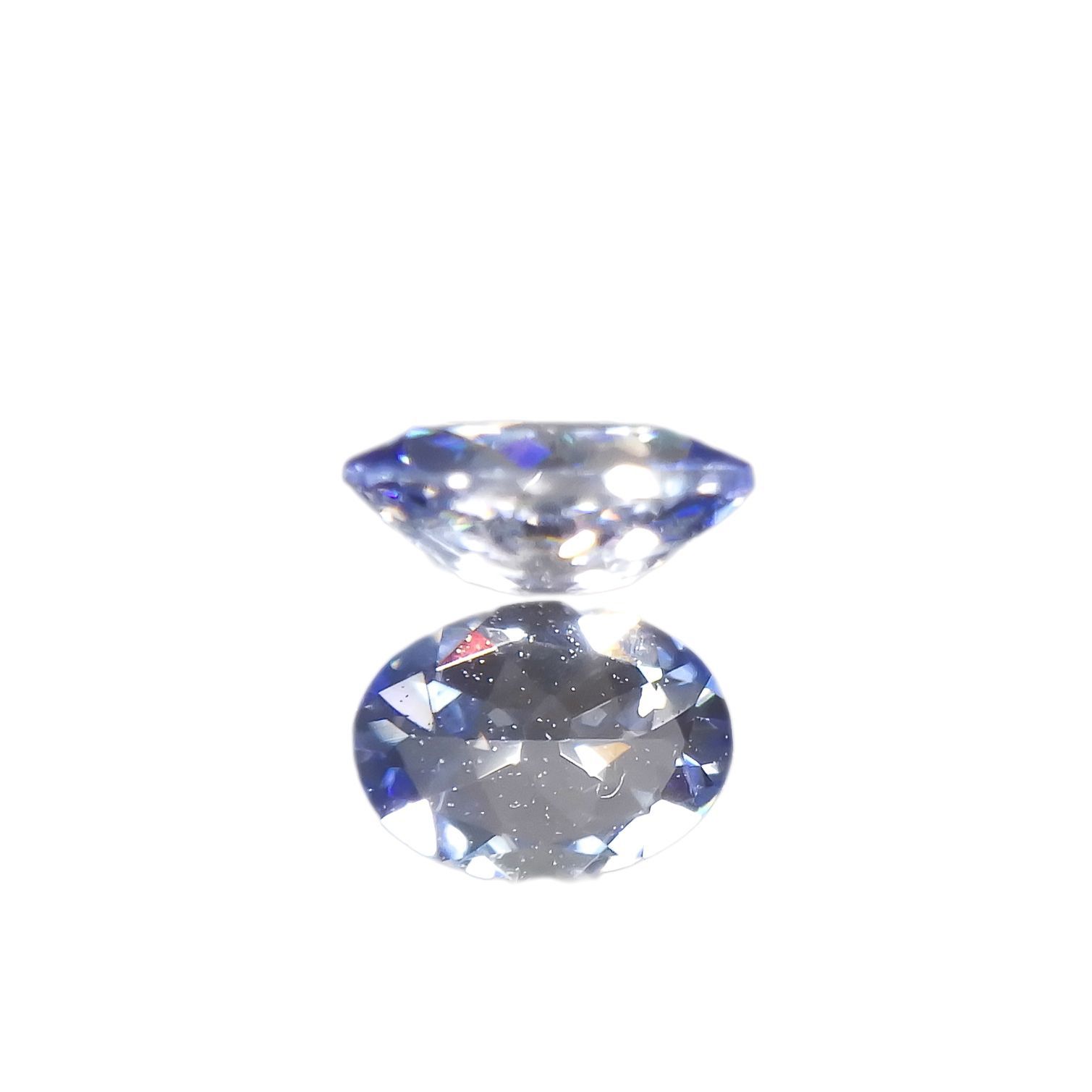 バイカラーベニトアイト アメリカ・カリフォルニア州産 0.12ct[221118972]3.8x2.7mm前後