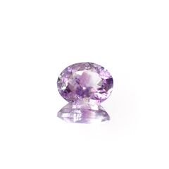 アメジストエレスチャル ブラジル産 2.12ct [250730854]9.7x7.7mm前後