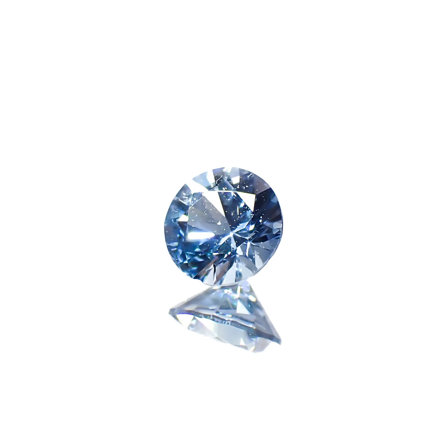 アイスブルーサファイア スリランカ産 0.19ct[240828658]3.5x3.5mm前後