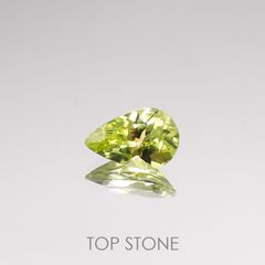 パロットクリソベリル(宝石名クリソベリル) インド産 0.80ct 識別済[210711520]7.8×5mm前後