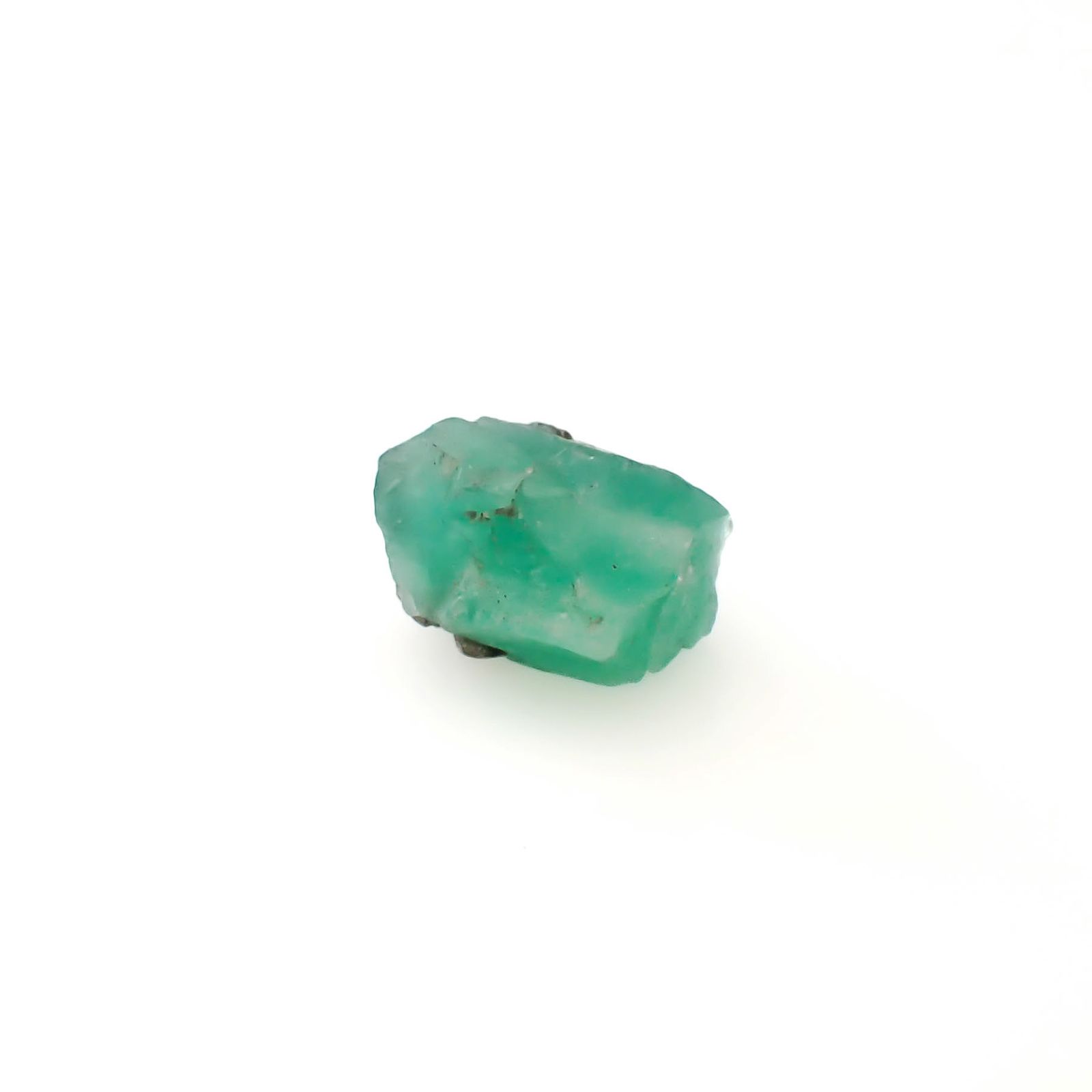 エメラルド原石 コロンビア産 7.56ct [250430174]12.4x10.2mm前後