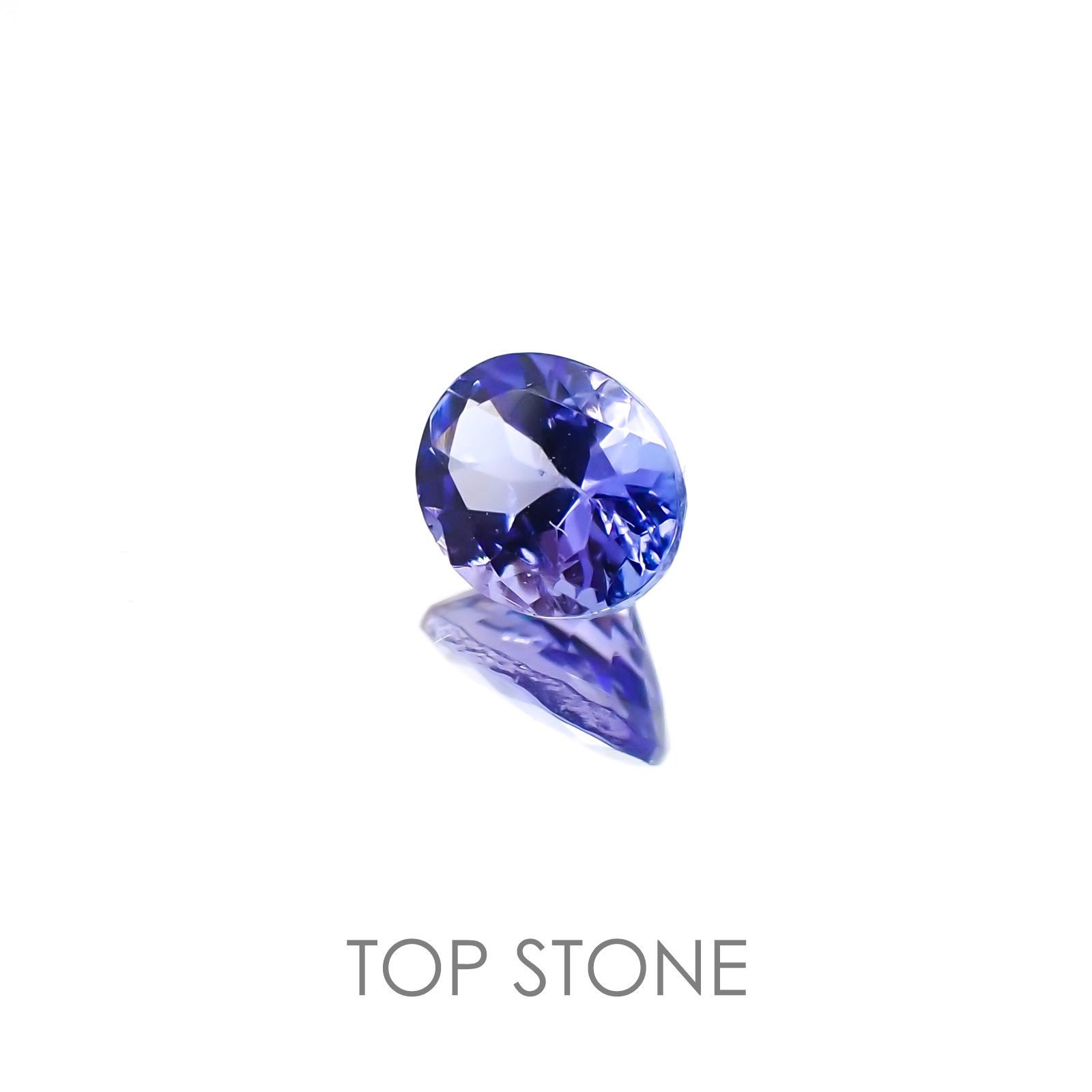 タンザナイト(ゾイサイト) タンザニア産 ルース 0.36ct[21018263]4.9×3.9mm前後