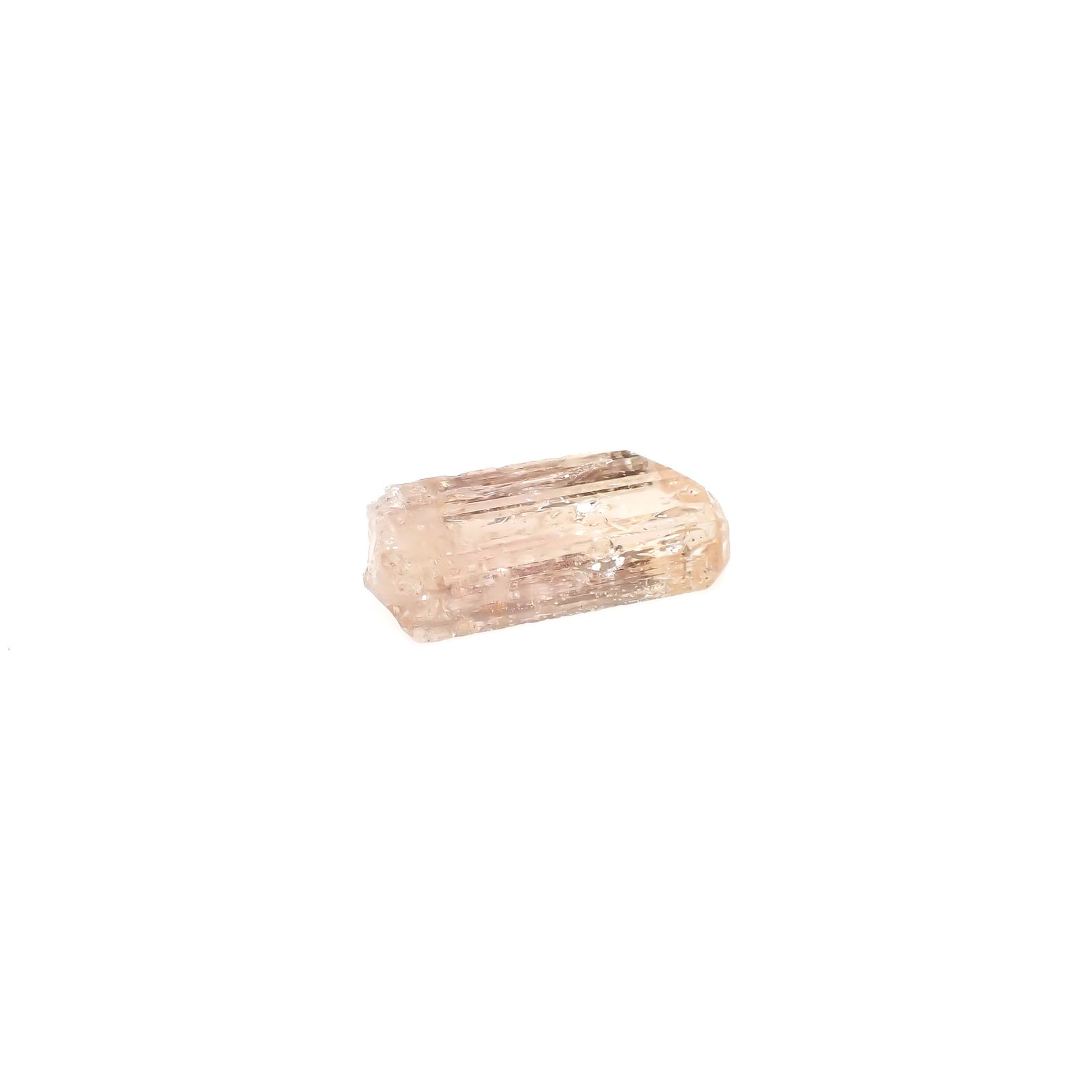 インペリアルトパーズ 原石 ザンビア産 5.75ct [241029243]16.1x6mm前後