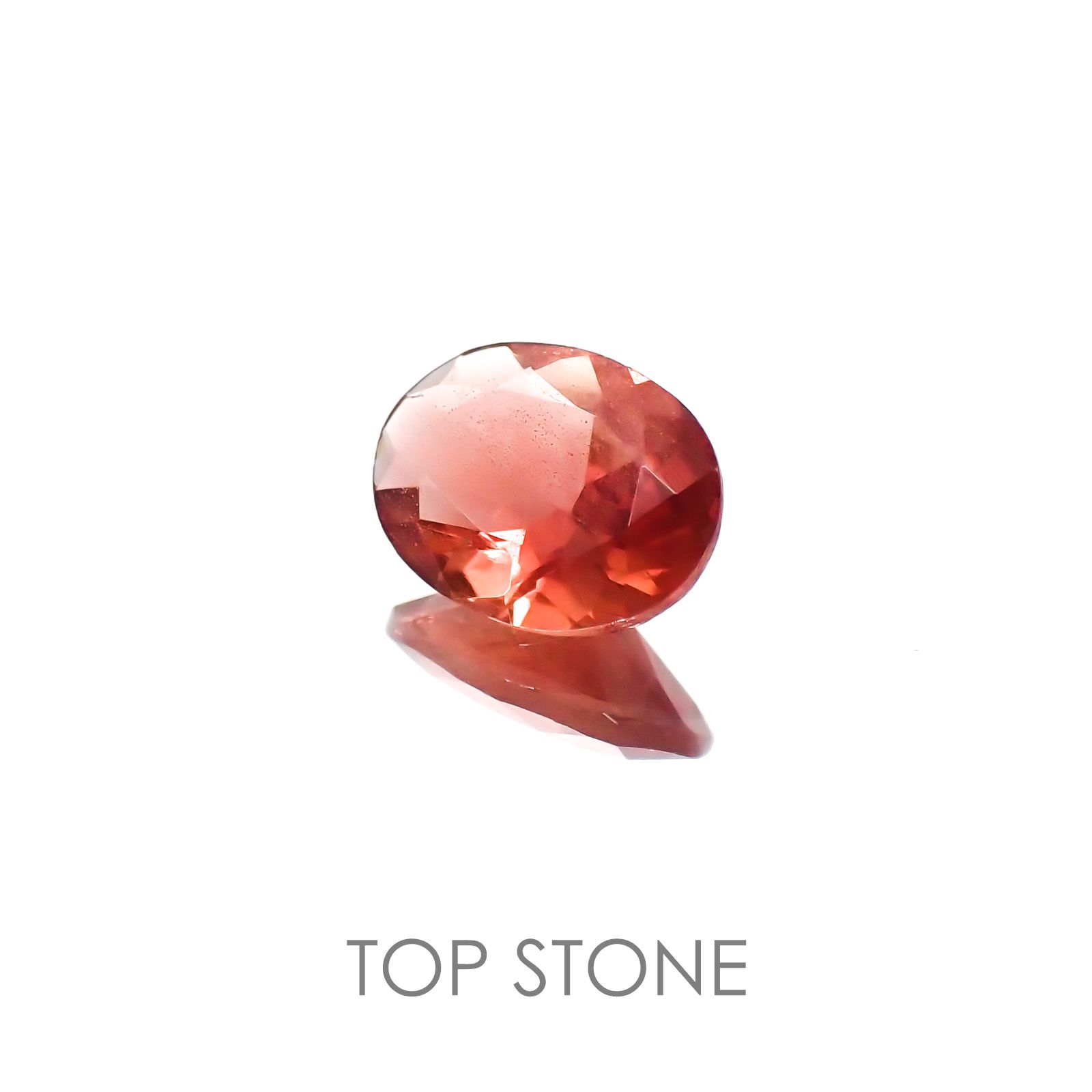 オレゴンサンストーン アメリカ産 ルース 0.87ct[20128386]8×6mm前後