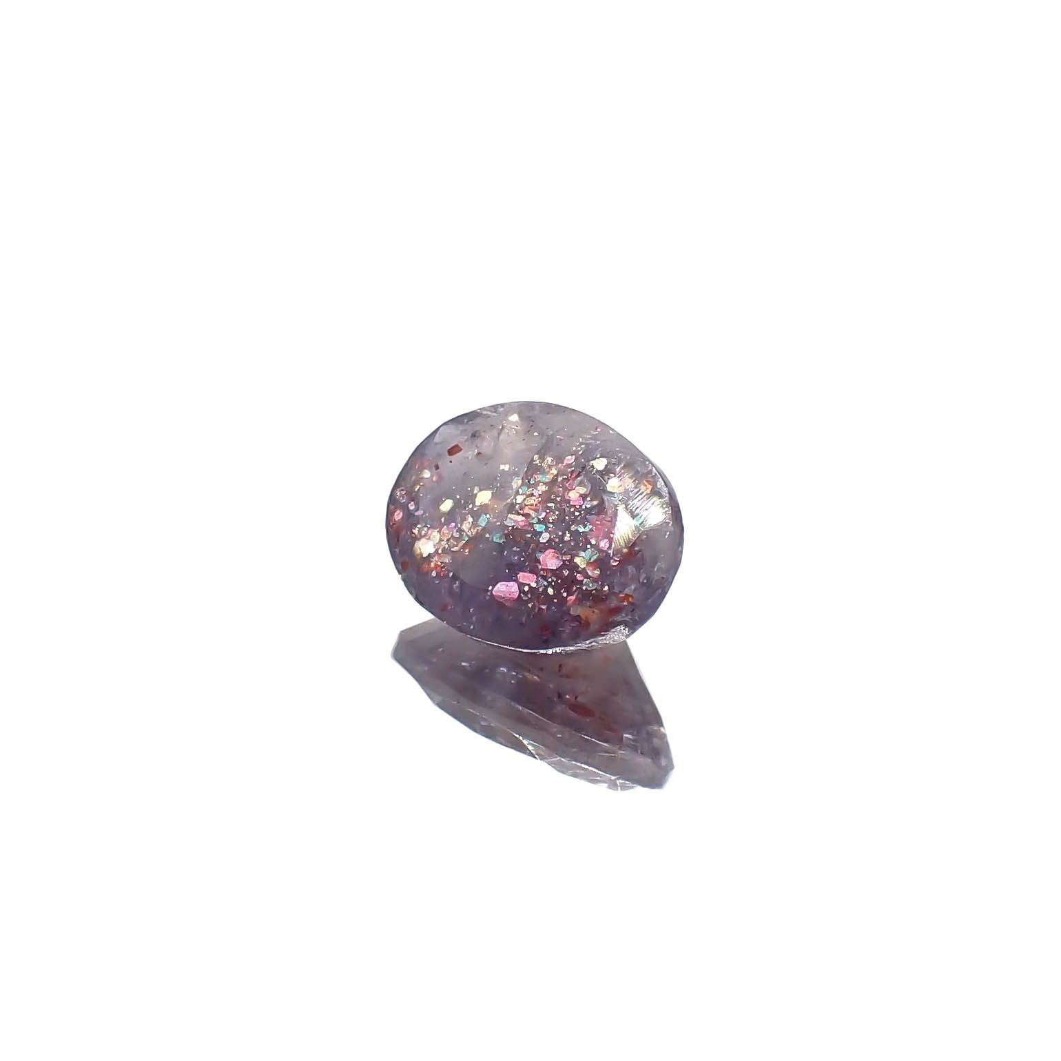 ブラッドショットアイオライト インド産 1.70ct[230622533]9.3x7.1mm前後