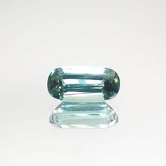 ブルーグリーントルマリン(宝石名グリーン・トルマリン) アフガニスタン産 0.94ct 識別済[211013584]8.1×4.1mm前後