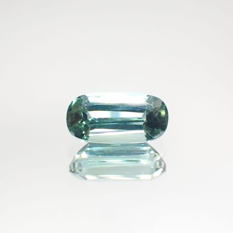 ブルーグリーントルマリン(宝石名グリーン・トルマリン) アフガニスタン産 0.94ct 識別済[211013584]8.1×4.1mm前後