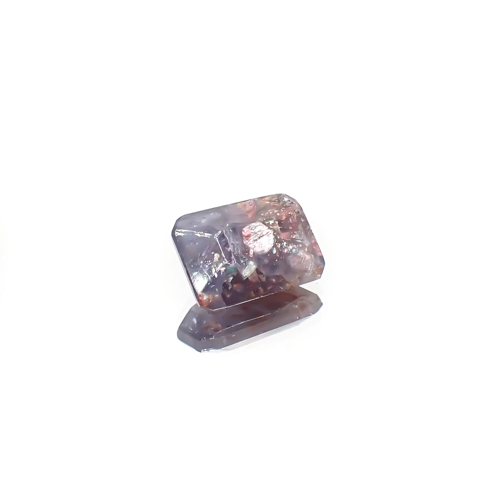 ブラッドショットアイオライト インド産 2.43ct[240125377]10.1x7.3mm前後