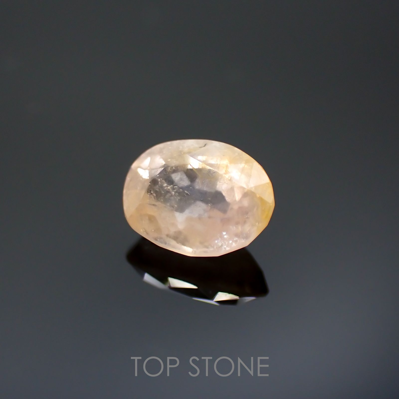 ターフェアイト(宝石名ターフェアイト) スリランカ産 0.759ct ソ付(彩珠)[20129282]6.3×4.8mm前後
