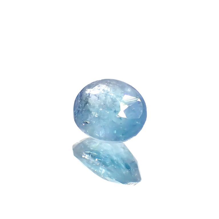 バイカラーパライバトルマリン 非加熱 ブラジル・バターリャ鉱山産 0.26ct[230220470]4.6x3.6mm前後