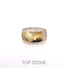 太陽ルチルクォーツ ブラジル産 7.56ct[220716738]17.7x10.5mm前後