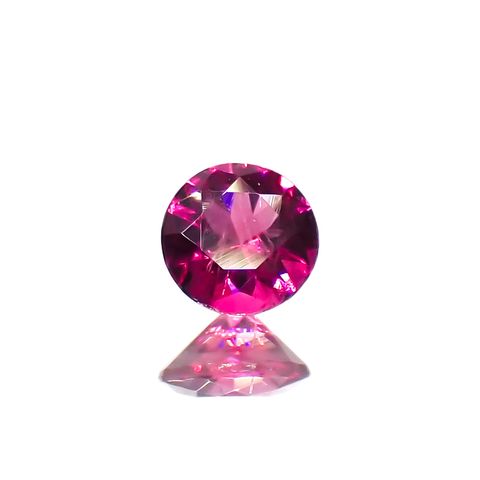ノンオイルレッドベリル(宝石名レッド・ベリル)アメリカ・ユタ州産 0.07ct GIA鑑付[230823285]2.85x2.88mm前後