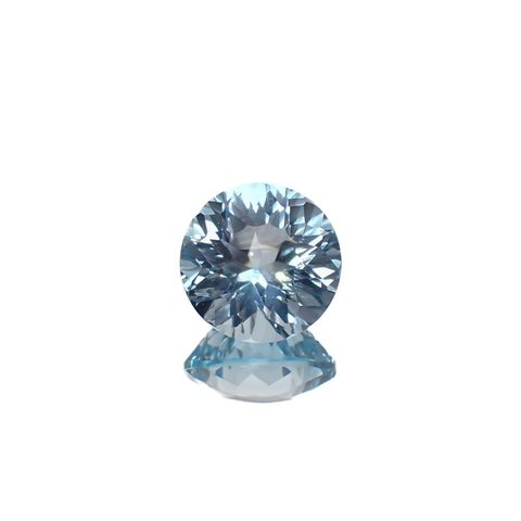 ◇カスタムカット◇ブルートパーズ ブラジル産 4.83ct [251219322]10x10mm前後