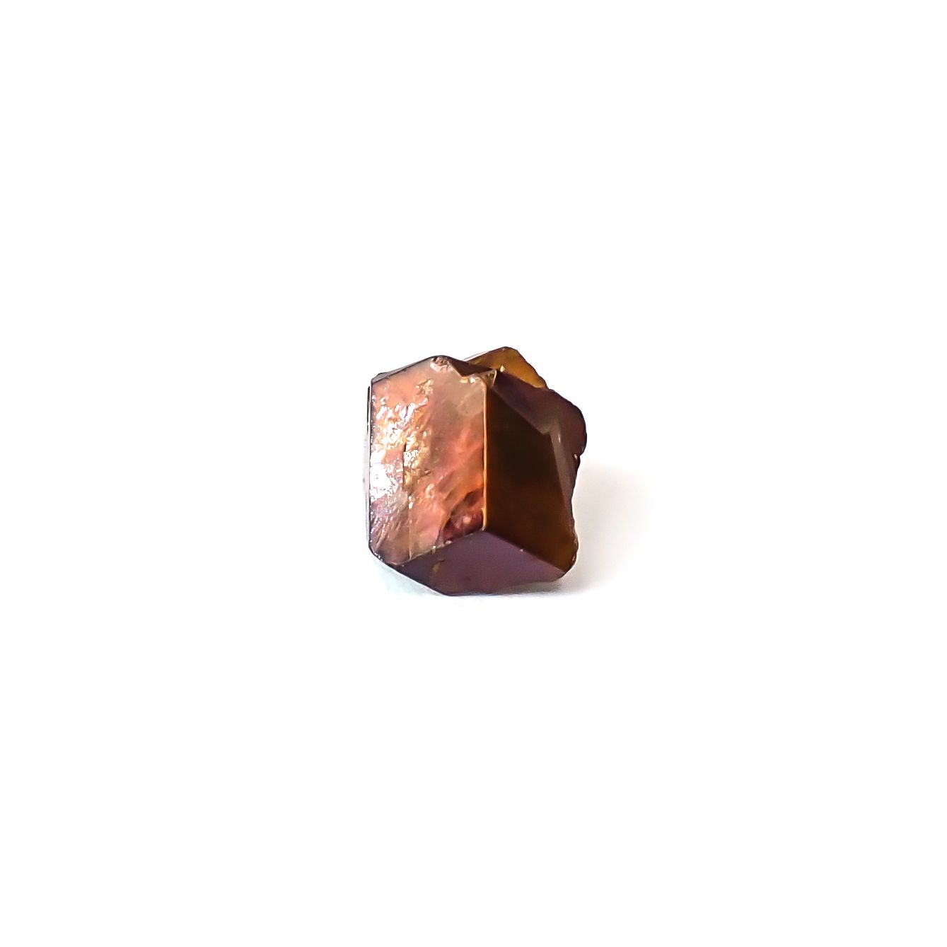 レインボーガーネット原石3個セット 日本・奈良県産 15.70ct(3pcs合計) / 7.1-10.4x7.0-9.7mm前後 [260432081]