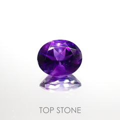 カラーシフトアメジスト(宝石名アメシスト)ブラジル/ウルグアイ産 4.17ct 識別済[220113970]12.1x10.1mm前後