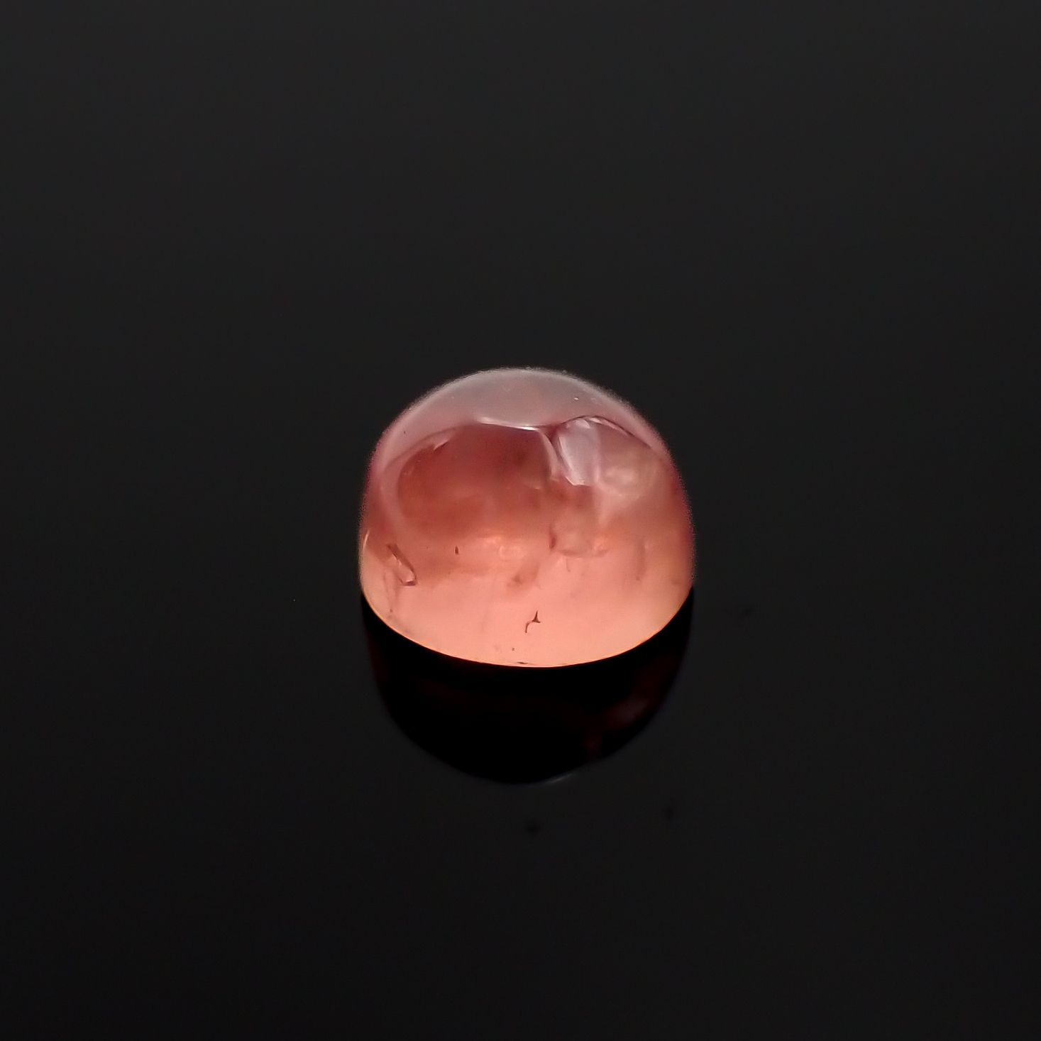 ロードクロサイト アメリカ・コロラド州・デトロイトシティ鉱山産 0.93ct[230923420]5.1x5.1mm前後
