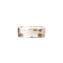 ダルメシアンクォーツ(宝石名ラジエーション・ダメージ・クォーツ) ブラジル産 識別済 14.05ct / 25x10.8mm前後 [210812887]