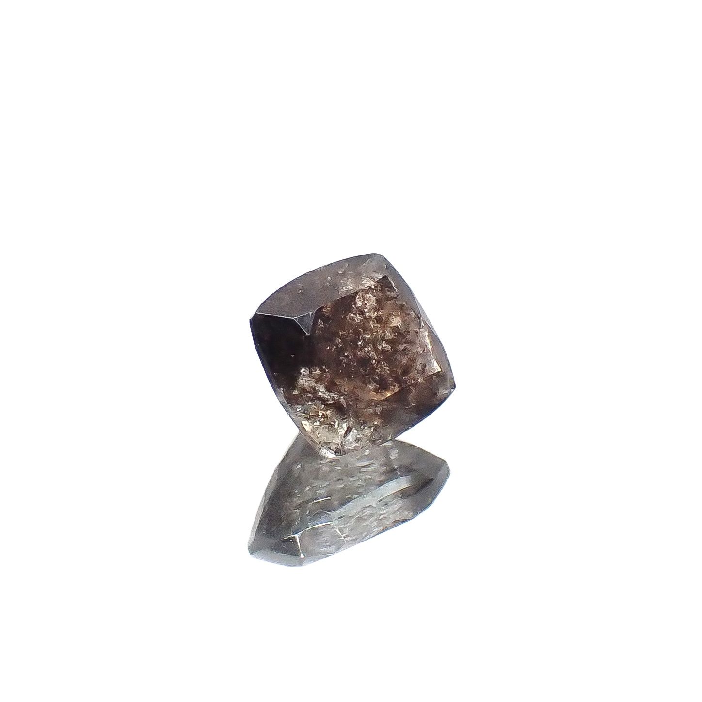 アベンチュリンアクアマリン ナイジェリア産 1.12ct[240226034]6.3x6.1mm前後