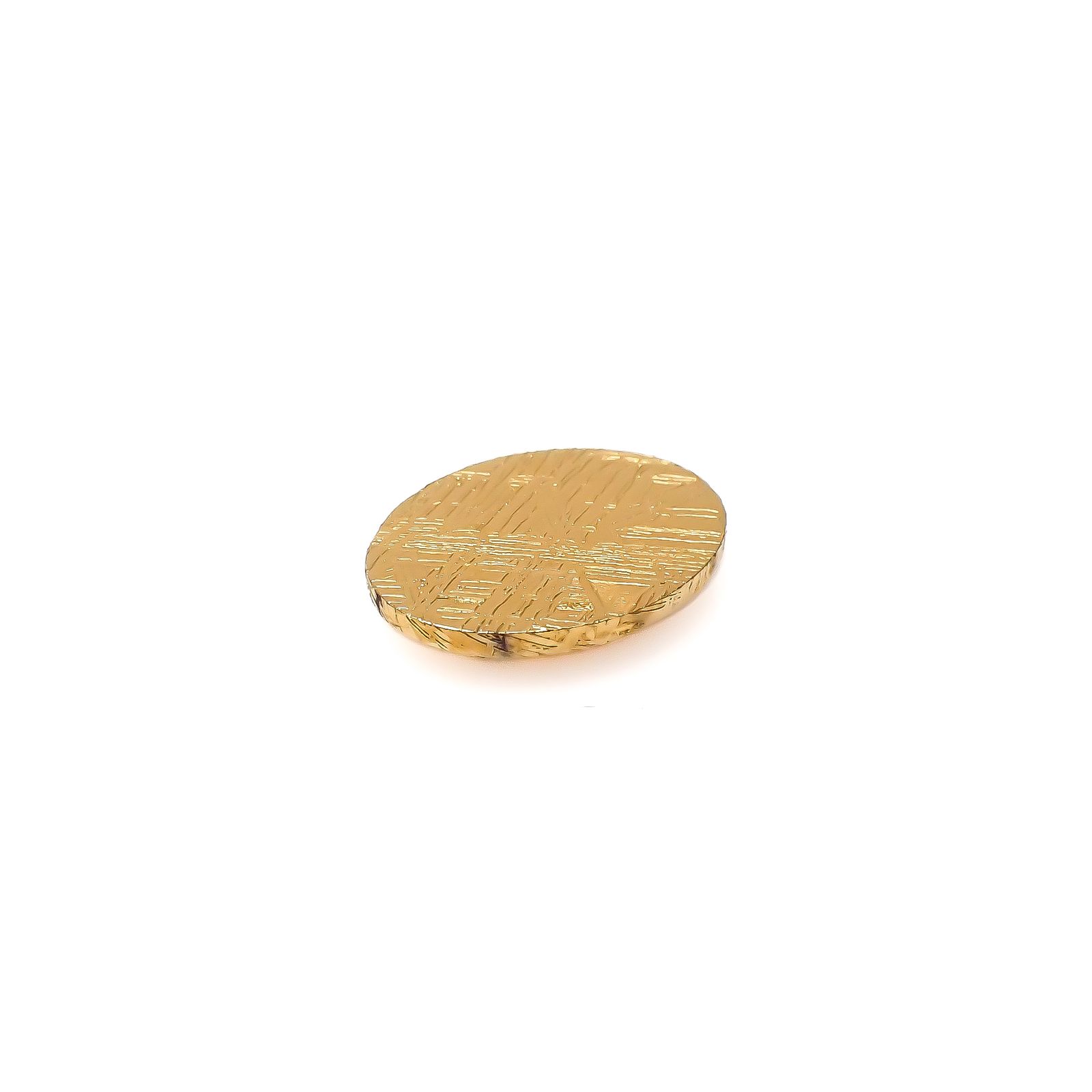 ムオニナルスタ隕石 発見地:スウェーデン 12.60ct[240125816]15.7x11.8mm前後