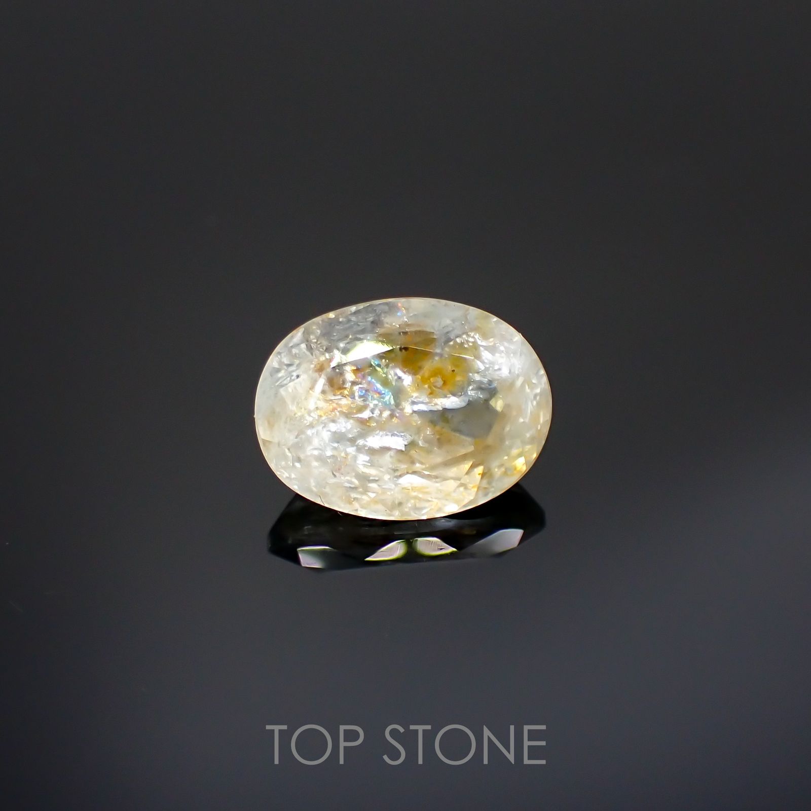 オーロラアクアマリン ブラジル産 2.31ct[220114388]10.2x7.6mm前後
