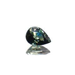 バイカラーサファイア(宝石名サファイア)マダガスカル/オーストラリア産 0.90ct 識別済[250114841]7.1x5.1mm前後