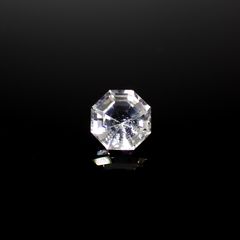 ◇オクタゴンカット◇レムリアンシードクリスタル(保証シール付き) ブラジル産 1.43ct[240326843]7.1x7.1mm前後